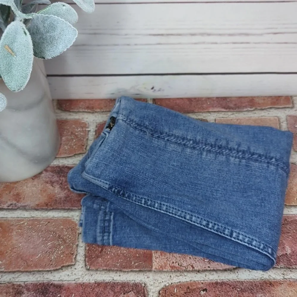 Vintage Free People Denim Jean Skirt Casual Modern Fitted Bodycon Femme 90's‎